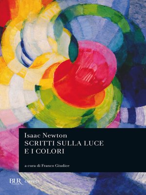 cover image of Scritti sulla luce e i colori